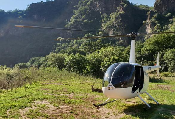 Shiduli Private Game Lodge - helicopter flips