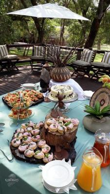 Shiduli Private Game Lodge - afternoon tea