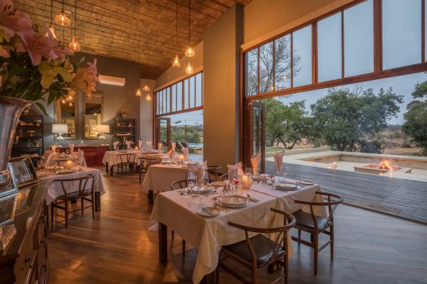 Becks Safari Lodge - fine dining 