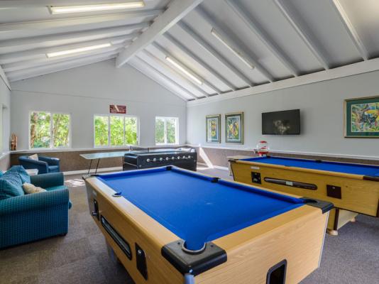 Castleton game room