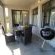 Unit 66A patio with Weber barbeque Unit 66A patio with Weber barbeque