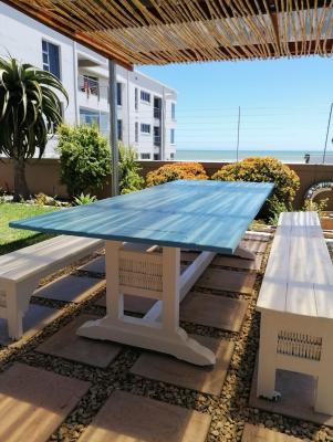 Patio with sea view