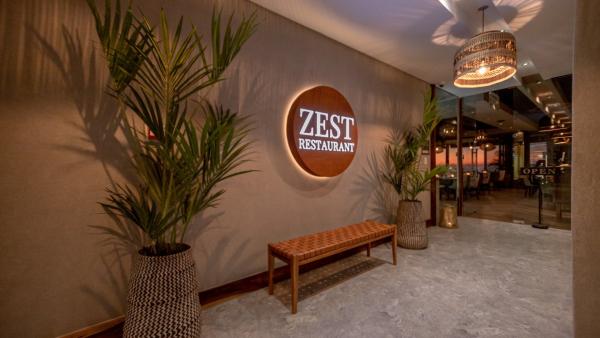 Zest Restaurant at newkings boutique hotel
