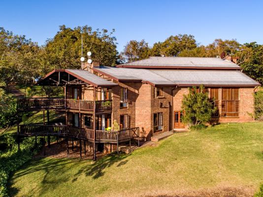 Arial view of Lodge