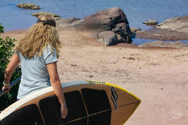 Activities on the lagoon