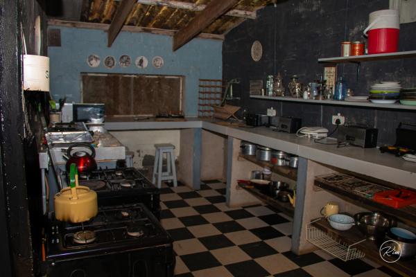 Main communal kitchen