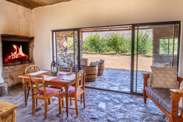 Plum view to outside