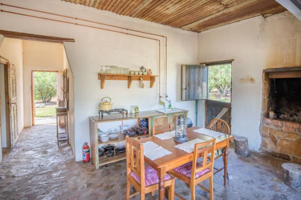 Plum kitchen area