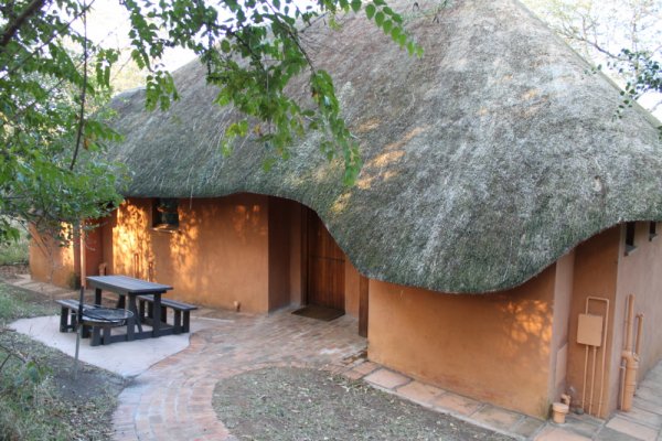 Entrance to 2-Bed Chalet