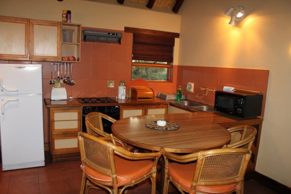 Kitchen in the 4-Bed Chalet