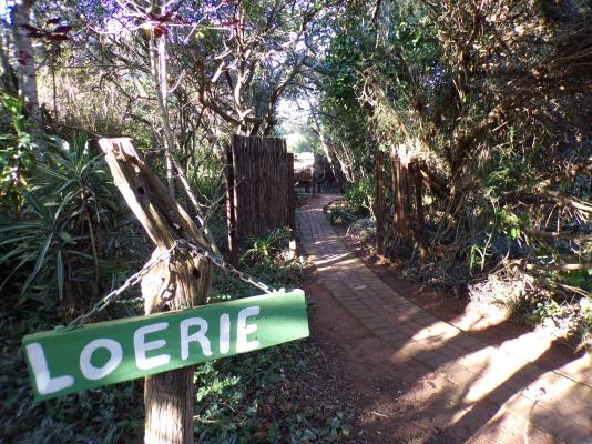 Loerie Cottage Path