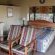 Open plan bedroom in a 2-Bed Chalet