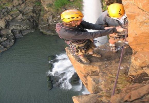 Abseiling - Elands waterfall