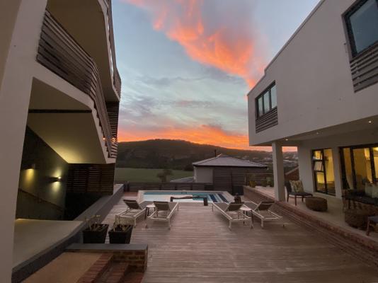 Breathtaking sunsets at Chrisitana Lodge