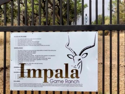 Impala Game Ranch - Facade or entrance