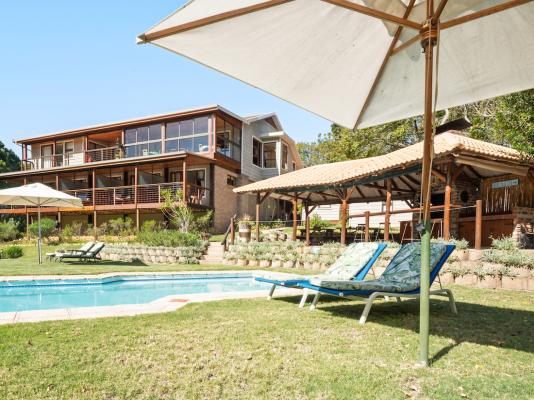 Swimming Area And Sun Loungers