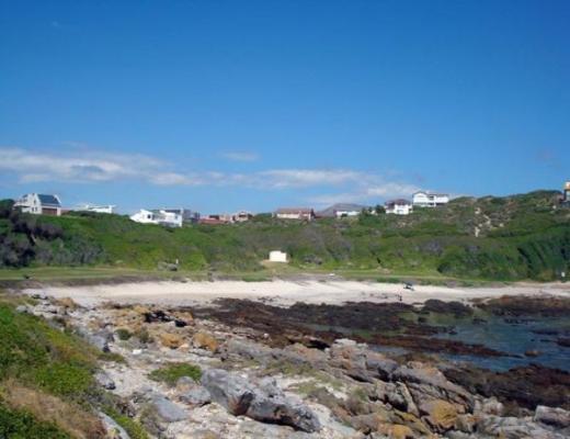 Small secluded beach