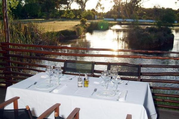 Restaurant terrace