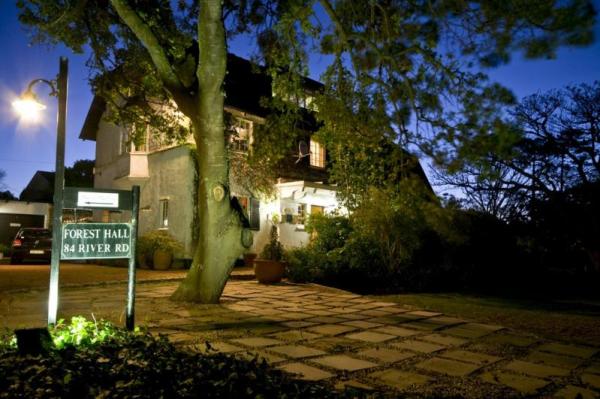 Forest Hall by night