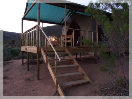 Tents from outside