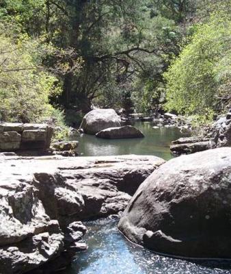 Glen Avon Falls Pools