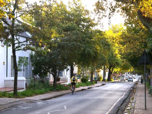 view of historical Dorp Street 