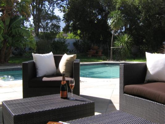 Constantia Cottages - At the Pool Site