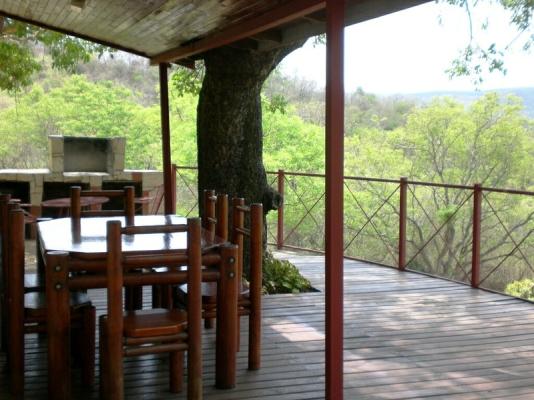 Chalet Veranda with Braai Facility