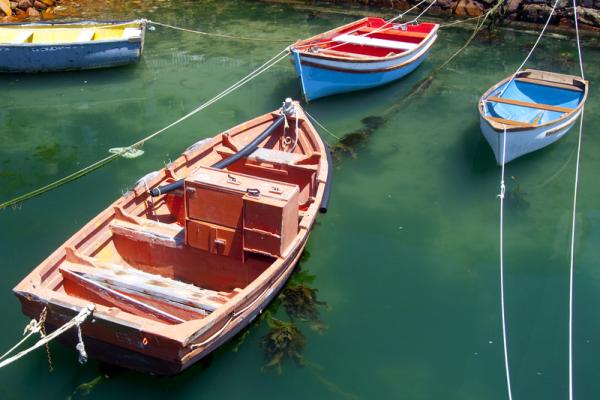 Boats in Simons Town Harbour