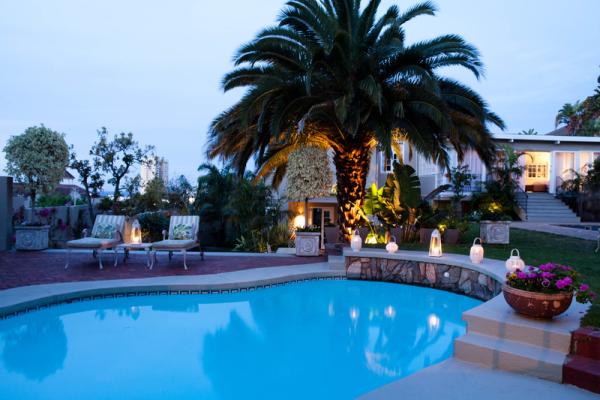 Evening Garden View