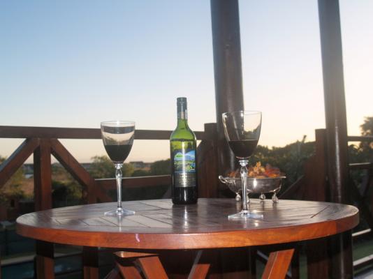 Sunset on the Cabana deck