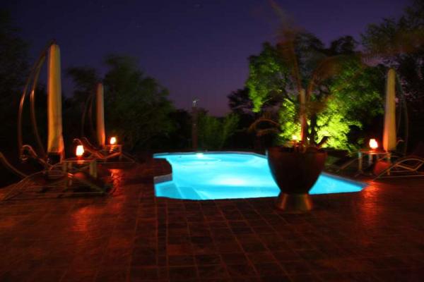 Pool by night