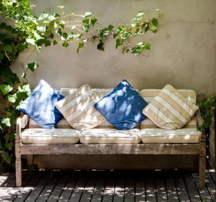 Bench close to the Loft