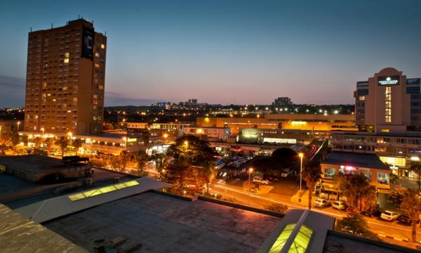 Evening views of Umhlanga Rocks