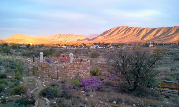 Karoo View Cottages at Sunset