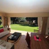 Patio of the guesthouse