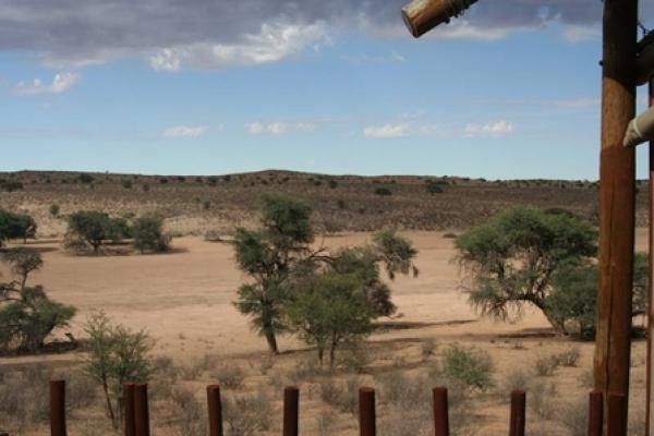 View over waterhole