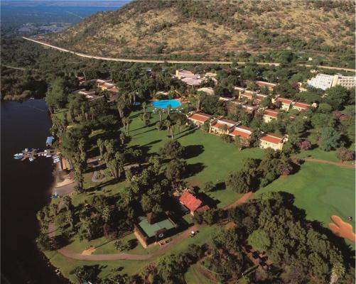 Aerial View of the Cabanas