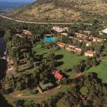 Aerial View of the Cabanas