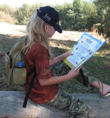 Children at Tau Game Lodge