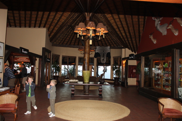 Reception area