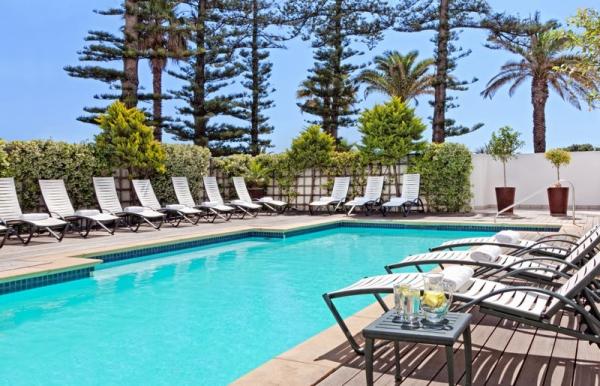 Outdoor Pool at the Winchester Mansions