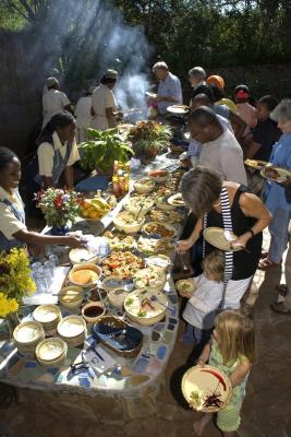 A pool braai