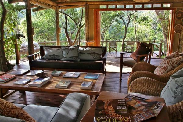 River Camp lodge interior