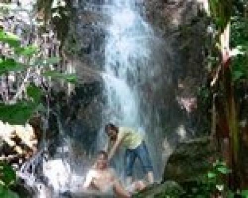 Waterfall on Hiking trail