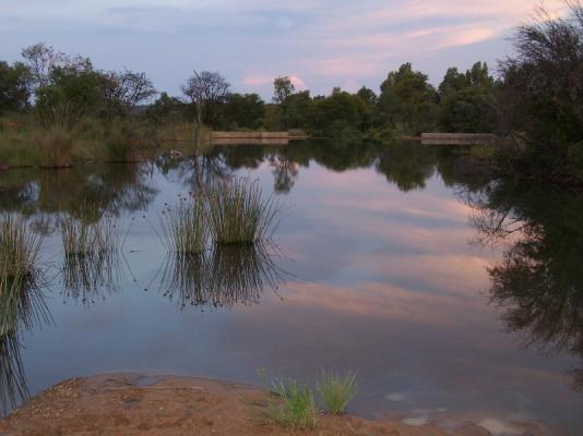 Pumula Lodge dam