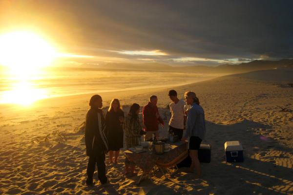 Sundowners at the beach