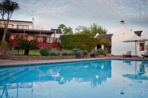 Pool and main house