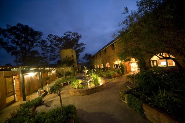 The Courtyard at night