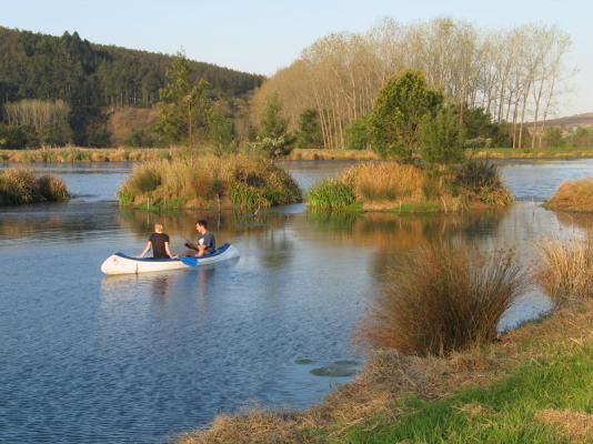 Fishing at the Brickfield Dam